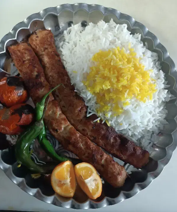 غذا آماده خان بابا با برنج ایرانی
